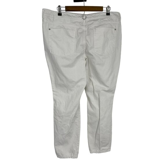 Just Fab Distressed Slim Boyfriend Jeans Size 34 - Picture 2 of 14